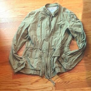 Women's Tommy Hilfiger Green Utility Jacket Size Medium